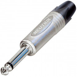 Neutrik NP2X Mono TS Jack Plug Nickel 6.35mm 1/4 Inch 2 Pole