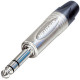 Neutrik NP3X Stereo TRS Jack Plug Nickel Silver Contacts 6.35mm 1/4 Inch
