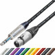 Van Damme Neutrik Female XLR To Balanced TRS 1/4" Jack Lead Tour Grade