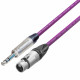 Van Damme Neutrik Female XLR To Balanced TRS 1/4" Jack Lead Tour Grade