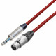 Van Damme Neutrik Female XLR To Balanced TRS 1/4" Jack Lead Tour Grade