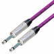 Van Damme Guitar Cable Lead Neutrik 1/4" Straight Nickel Jacks