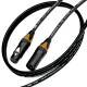 Klotz M5 Microphone XLR Cable Neutrik Black Gold Female Male XLR Lead