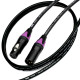 Klotz M5 Microphone XLR Cable Neutrik Black Gold Female Male XLR Lead