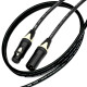 Klotz M5 Microphone XLR Cable Neutrik Black Gold Female Male XLR Lead