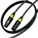 Klotz M5 Microphone XLR Cable Neutrik Black Gold Female Male XLR Lead