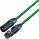 Van Damme Microphone Lead Cable Neutrik Black Gold Male Female XLRs