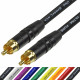 Van Damme Cable Neutrik Rean Gold RCA Phono Lead  
