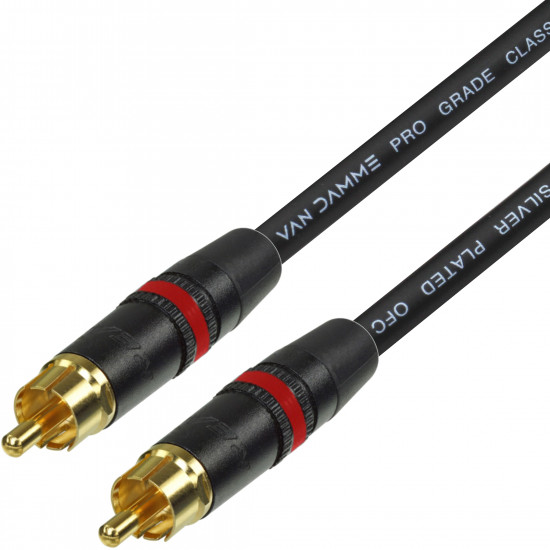 Van Damme Cable Neutrik Rean Gold RCA Phono Lead  