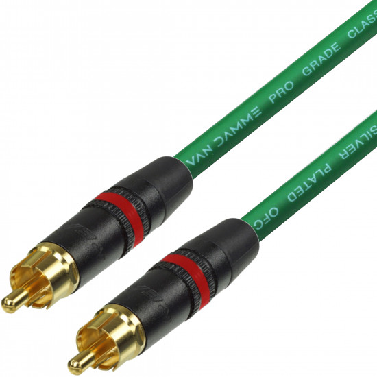 Van Damme Cable Neutrik Rean Gold RCA Phono Lead  