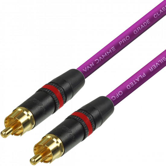 Van Damme Cable Neutrik Rean Gold RCA Phono Lead  