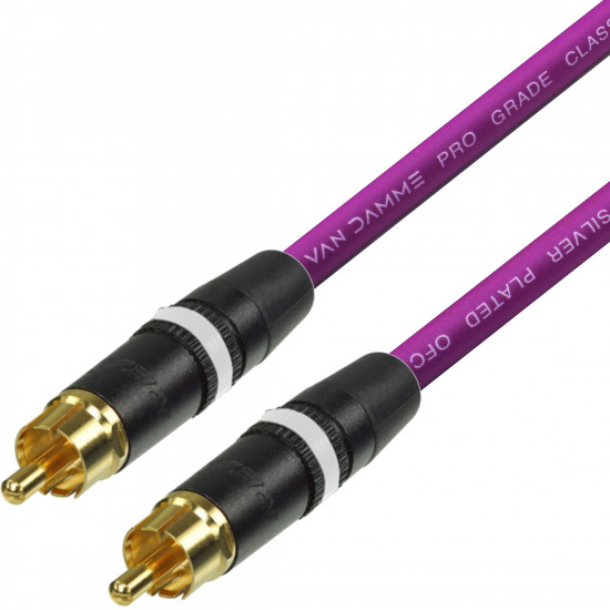 Van Damme Cable Neutrik Rean Gold RCA Phono Lead  