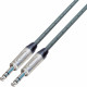 Van Damme Cable Neutrik Balanced TRS 1/4" Jack Plug Lead 