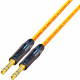 Van Damme Cable Neutrik Black Gold Balanced TRS 1/4" Jack Plug Lead