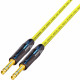 Van Damme Cable Neutrik Black Gold Balanced TRS 1/4" Jack Plug Lead